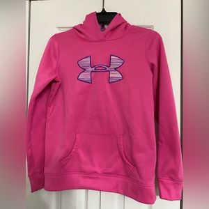 Pink Under Armour YLG Loose fit